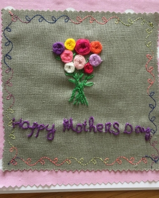 Mother’s Day card blank inside