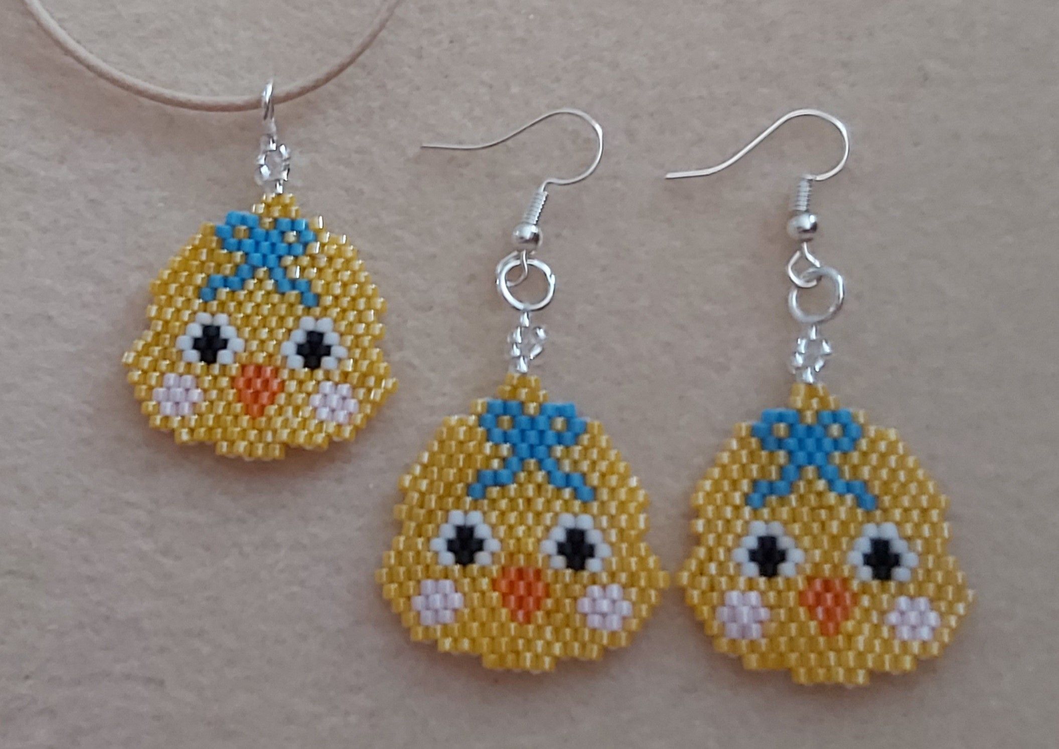 Easter Chick Earrings