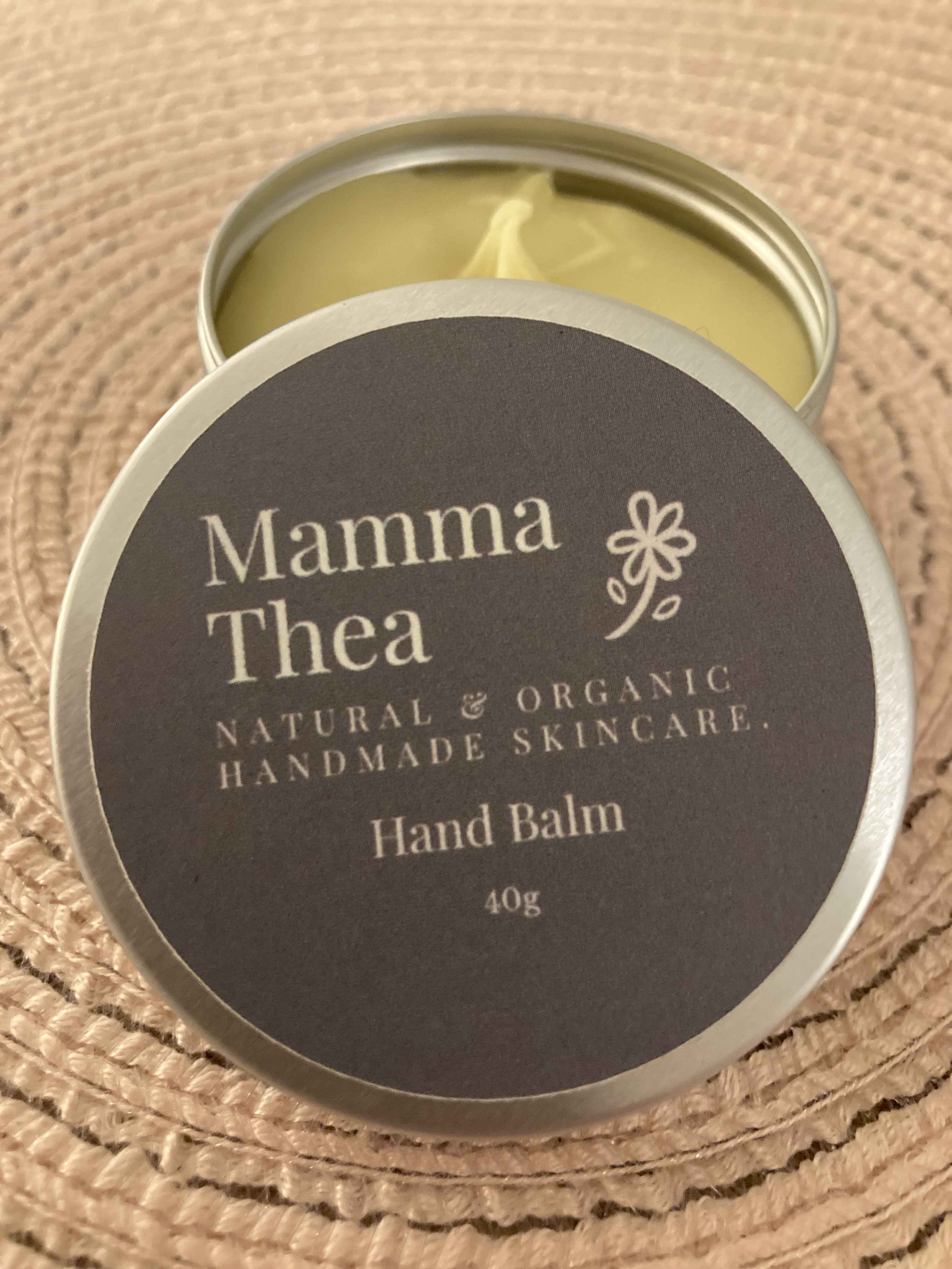 Natural & Organic Mamma Thea Hand Balm. 