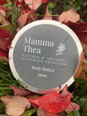 Natural & Organic Geranium Rose Body Butter 250ml. 