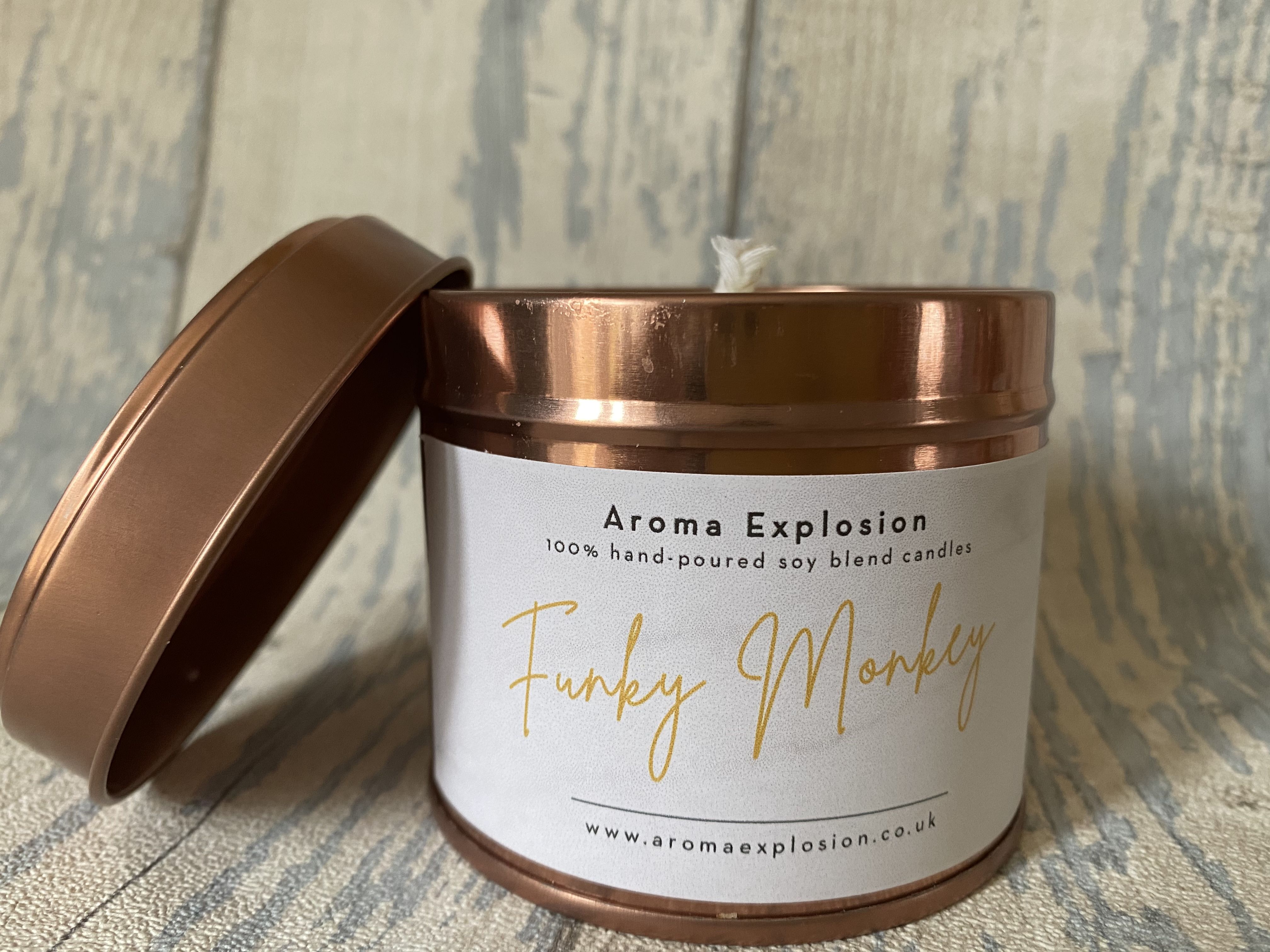 Funky Monkey soy wax candle 