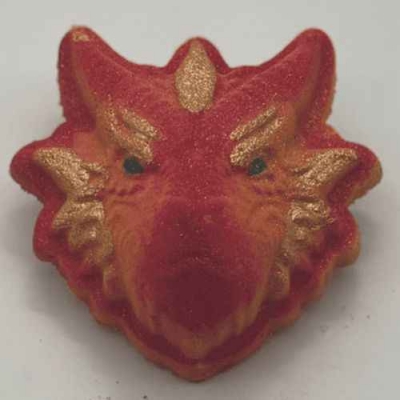 handmade-item handmade-gifts Drogo the Dragon Shaped Bath Bomb