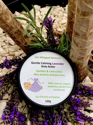 handmade-item handmade-gifts Lavender Body Butter | Adults and Babies | Eczema, Psoriasis, Dry and Itchy skin | Natural, Organic, Plastic free Artisan Skincare 