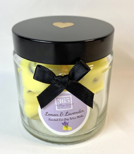 handmade-item handmade-gifts Lemon & Lavender Jar of Hearts Wax Melts 