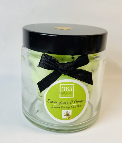 handmade-item handmade-gifts Lemongrass & Ginger Jar of Hearts Wax Melts