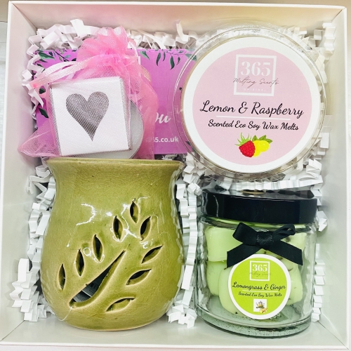 Jar of Hearts Gift Set Lemongrass & Ginger / Lemon & Raspberry 