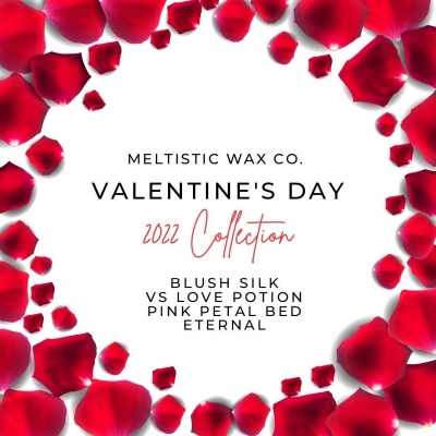handmade-item handmade-gifts Valentines 2022 Collection Wax Melt Clamshells
