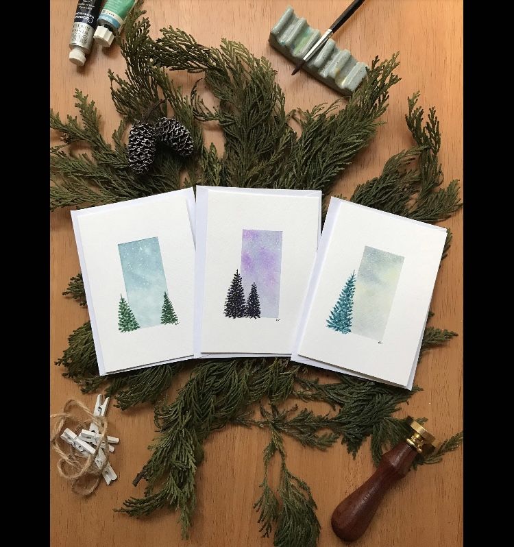  Christmas Cards (pack of 3) 