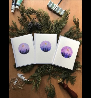  Christmas Cards (pack of 3) 