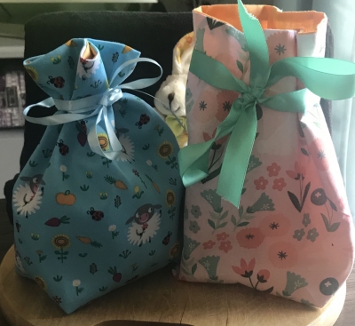 Spring themed  gift bags