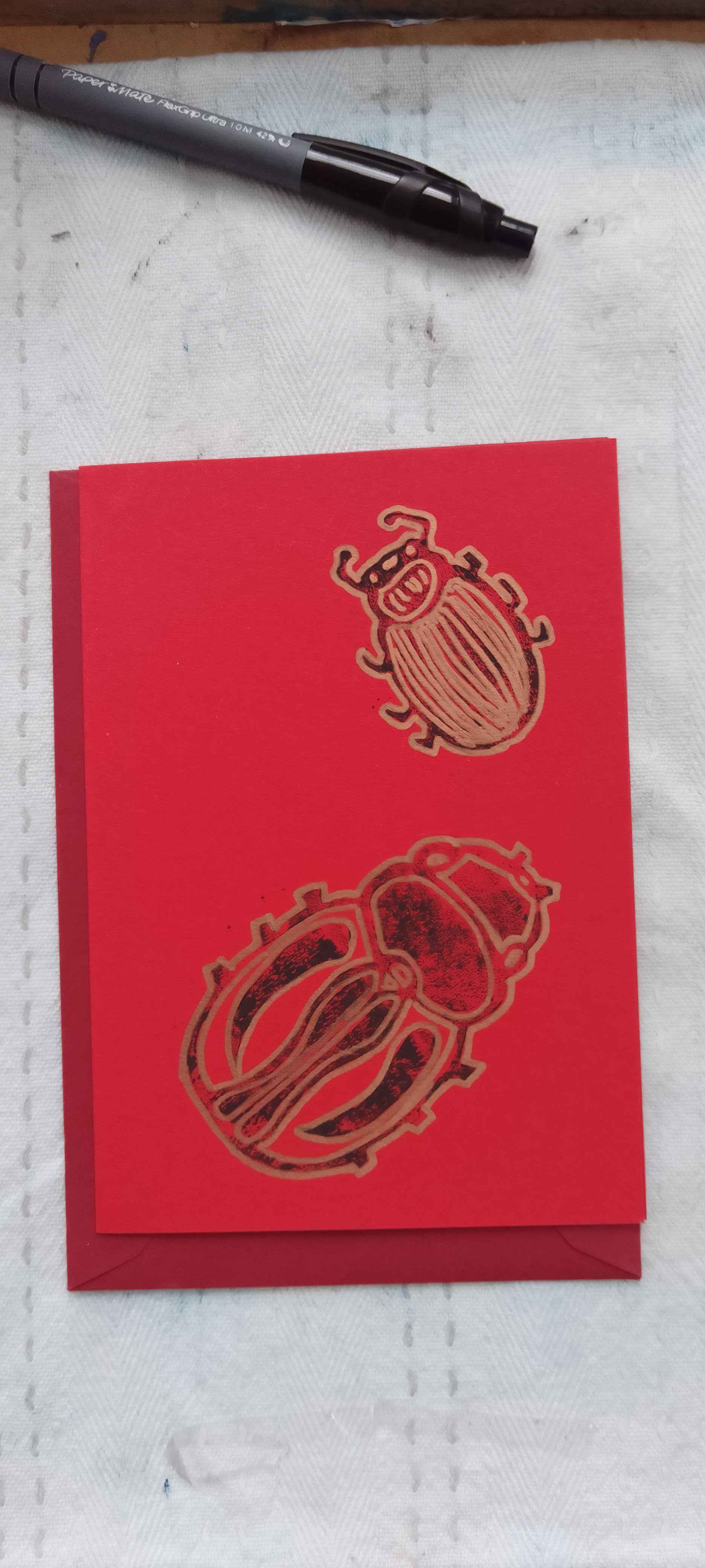 Beetles cards