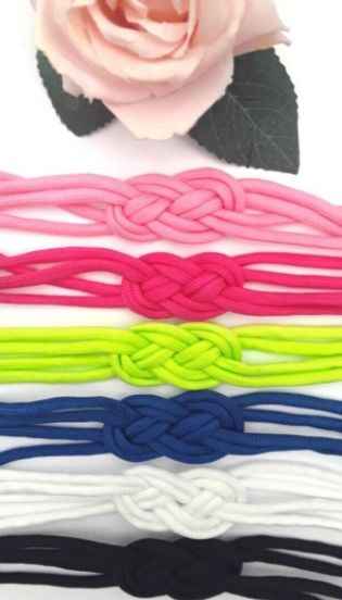 Cord Bracelet, adjustable cord bracelet, beach theme bracelet, knot bracelet, 12 colours