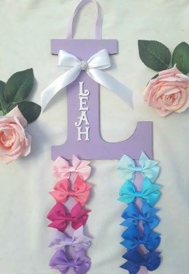 Personalised bow holderðŸŽ€ Flopsy bunny bow holder,Personalised Flopsy clip holder ðŸ‡