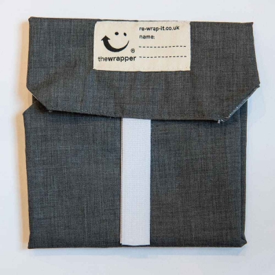 handmade-item handmade-gifts Grey REUSABLE SANDWICH WRAPPER!