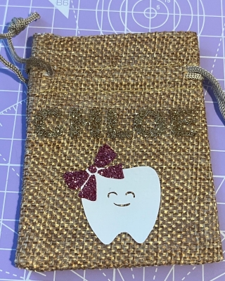 handmade-item handmade-gifts Tooth fairy pouch