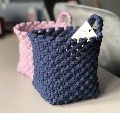 handmade-item handmade-gifts Macrame basket 