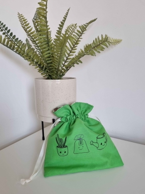 Handmade reusable/reversible gift/storage bag