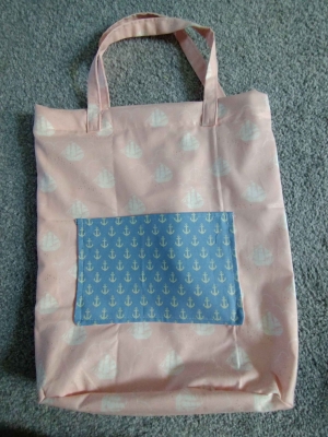 handmade-item handmade-gifts Waterproof Beach bag -peach 