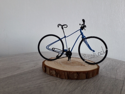 Gift for cyclists, Bicycle Keepsake.