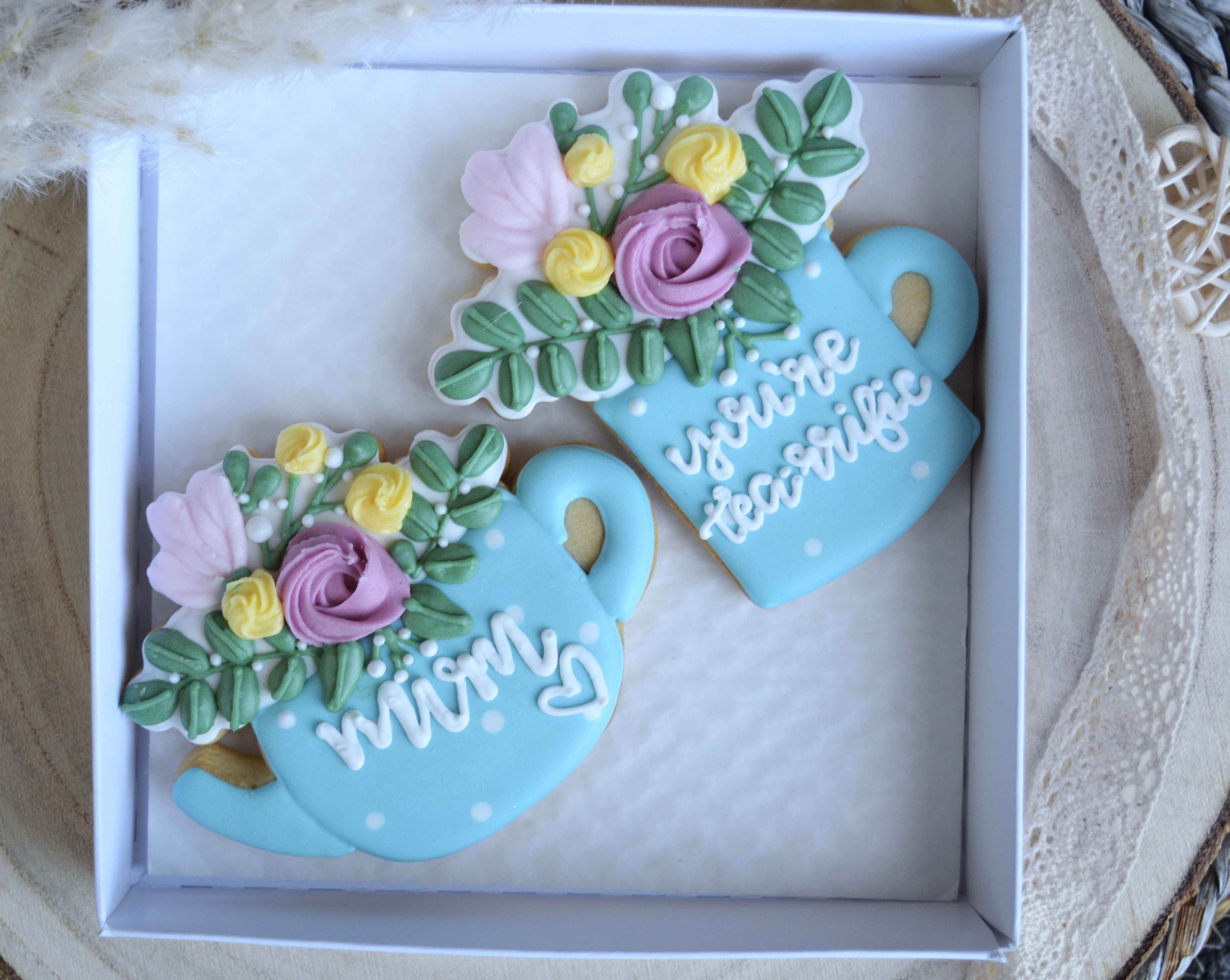 Tearrific Mum set-Happy Mother's Day-Mother's Day-Mother's Day Gift-Birthday Gift-Anniversary gift-Thank you gift-Cookies-Biscuits