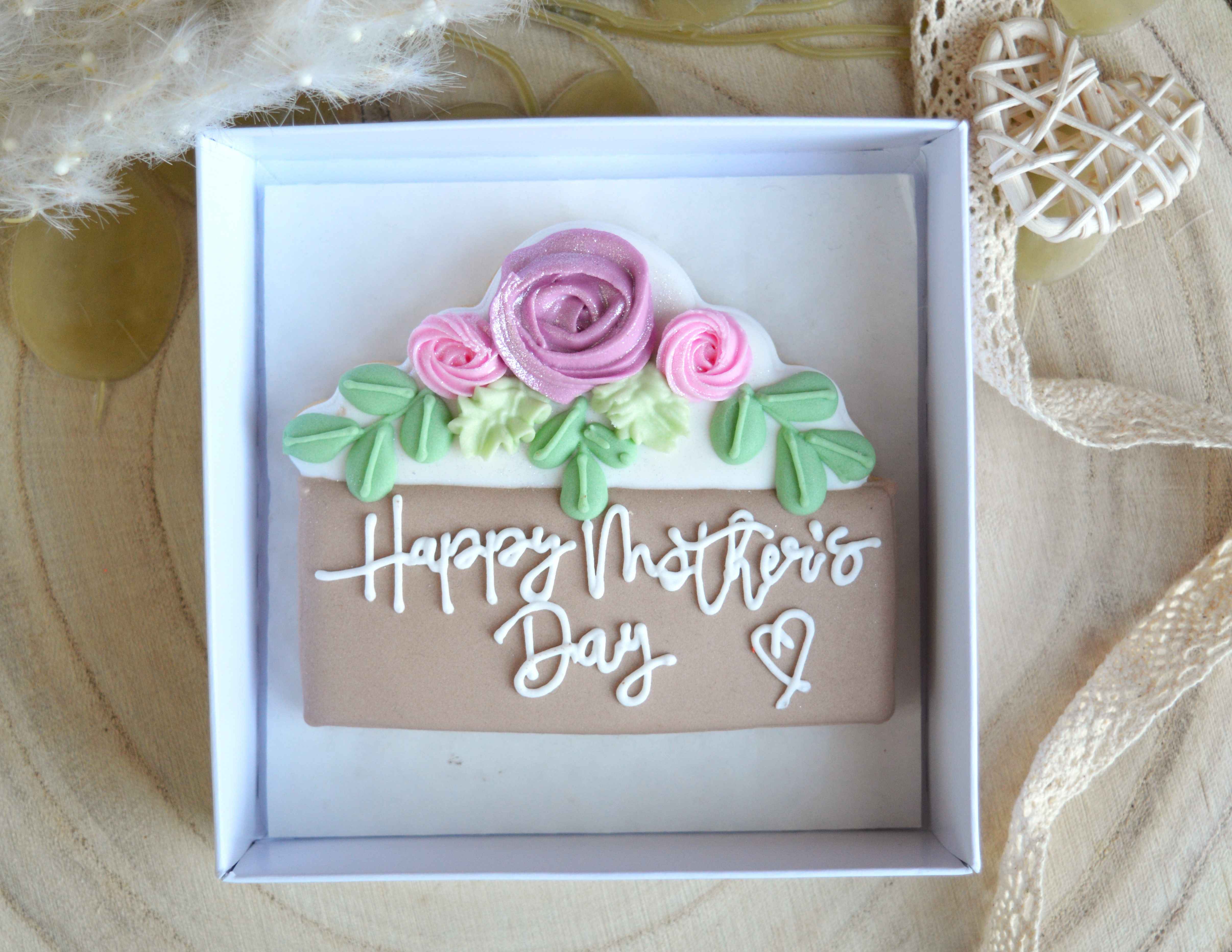 Happy Mother's Day-Mother's Day-Mother's Day Gift-Birthday Gift-Anniversary gift-Thank you gift-Custom made-Cookies-Biscuits-Party Favor
