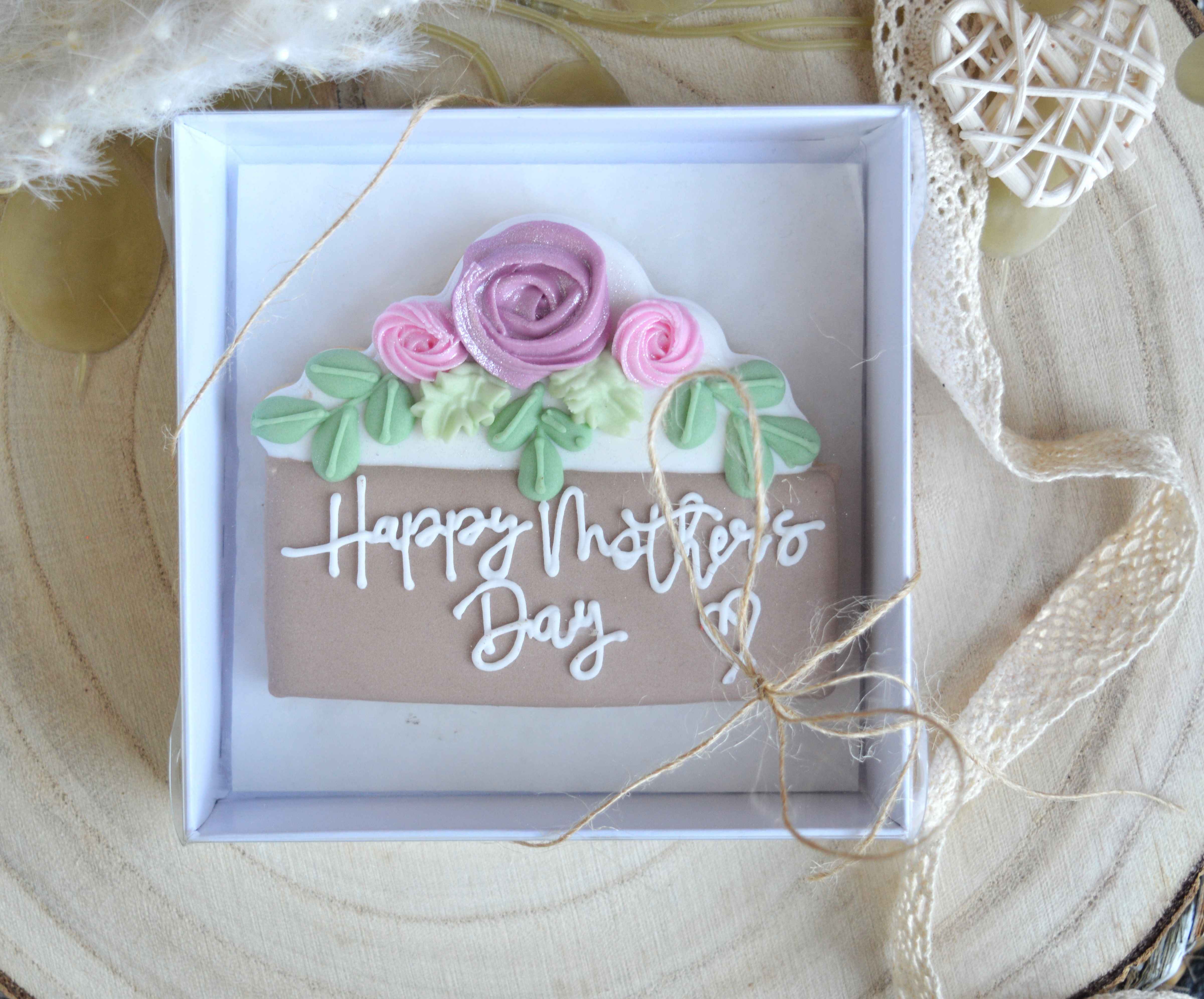 Happy Mother's Day-Mother's Day-Mother's Day Gift-Birthday Gift-Anniversary gift-Thank you gift-Custom made-Cookies-Biscuits-Party Favor