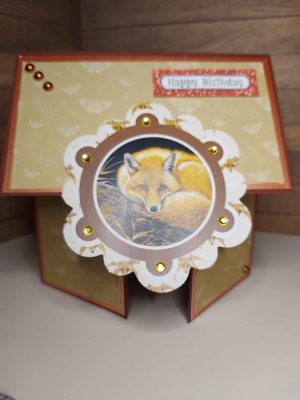 handmade-item handmade-gifts Fox Birthday Card
