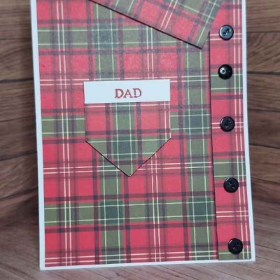 Fathers Day Shirt Card