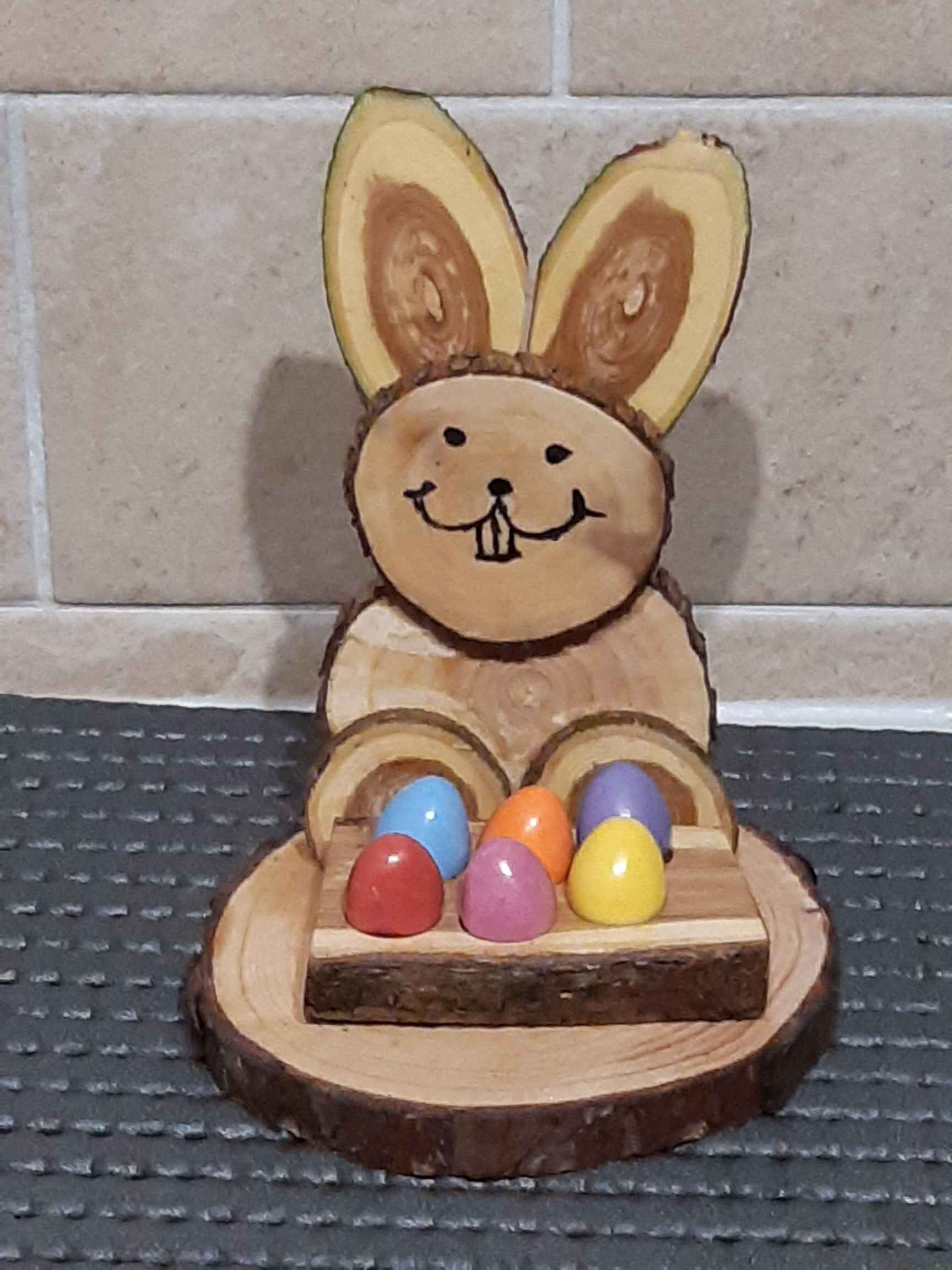 Wooden Easter Bunnies