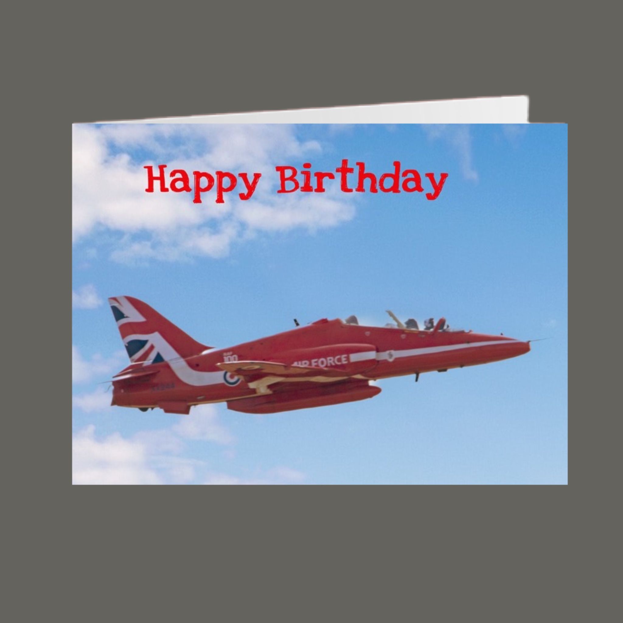 Red Arrow Birthday Card