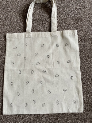 handmade-item handmade-gifts Natural Cotton Ladybird Tote Bag 