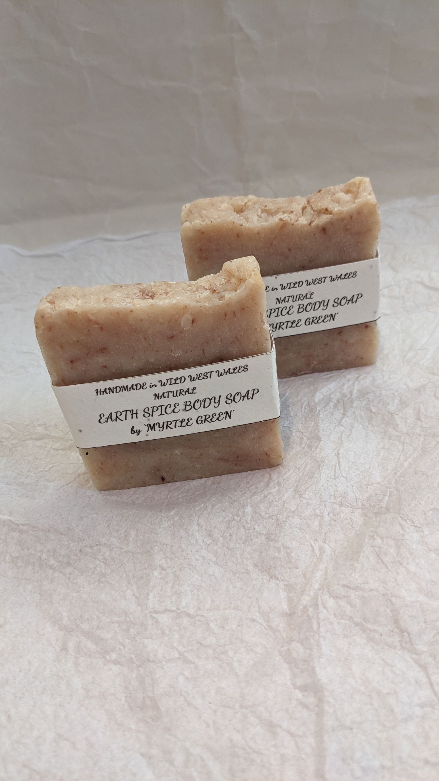 Botanical Rose, Spice or Lavender Body Soap Plant the wildflower seed soap wrapper for flowers.  Naturally biodegradable.
