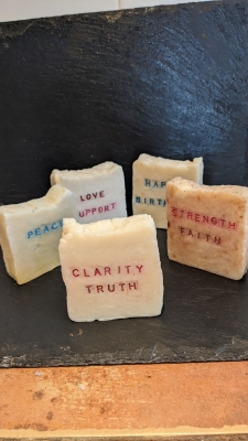 handmade-item handmade-gifts Message on a Soap. Send loving support to a friend, loved one or colleague 