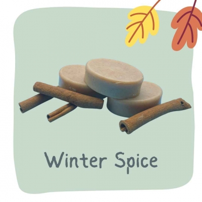 handmade-item handmade-gifts Winter spice vegan soap